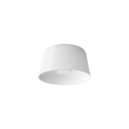 Must-Have LED stropní svítidlo Delfi_S, bílé, Ø 35 cm, kov