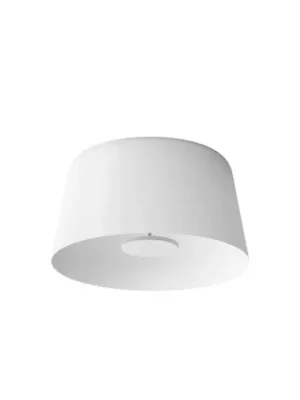 Autentický LED stropní svítidlo Delfi_S, bílé, Ø 45 cm, kov