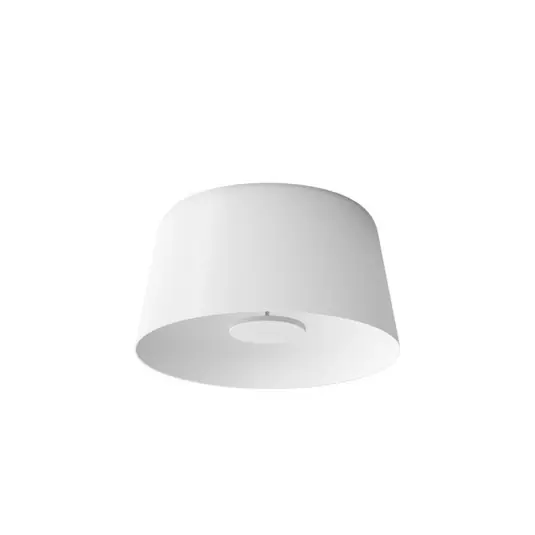 Autentický LED stropní svítidlo Delfi_S, bílé, Ø 45 cm, kov