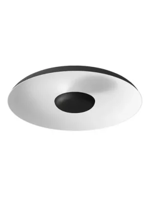 Přímo Od Výrobce LED stropní svítidlo Basin_P, černé, kov, Ø 48 cm