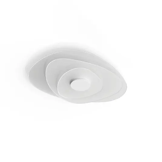 Autentický LED stropní svítidlo Joint_S, bílé, kovové, 71 cm
