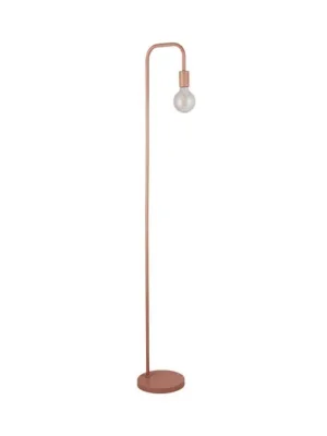 Stojací lampa Amiel, růžová, kov, 155 cm, E27 Časově Omezené