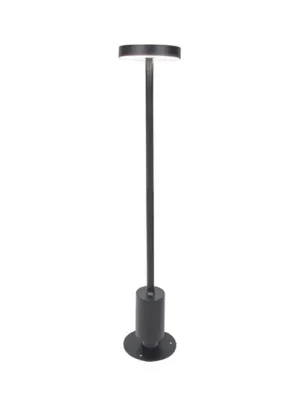 LED lampa s podstavcem Tango tmavě šedá Výška 50 cm Kov, zemní hrot Odeslání Ihned