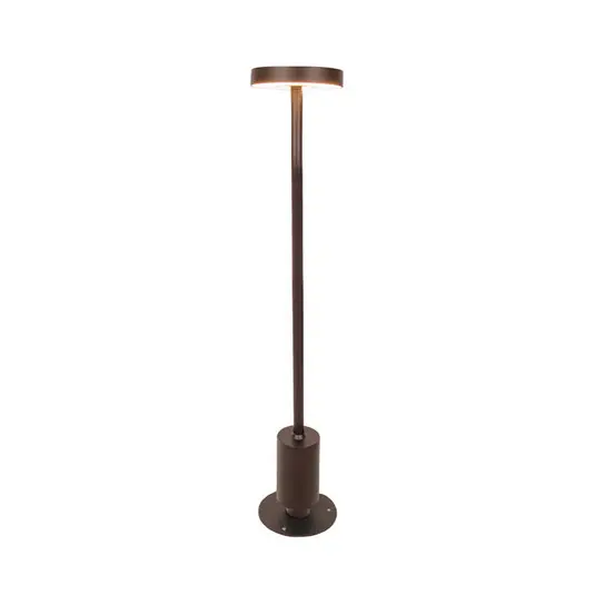LED lampa s podstavcem Tango rezavě hnědá, výška 50 cm kov, zemní hrot Koupit Online