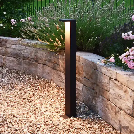 LED osvětlení cesty Lerna 1000 tmavě šedé výška 100 cm 7,4 W CCT Dokud Zásoby Vydrží