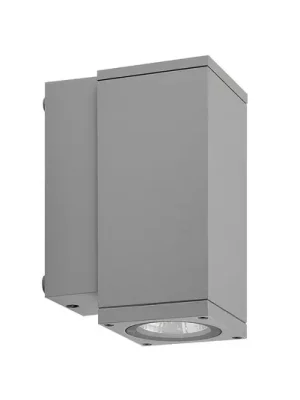 Sleva LED venkovní nástěnné svítidlo ShoreLine Pro Square, světle šedá, 830/840