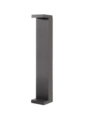 LED podlahová lampa Lerna, výška 60 cm, hliník, tmavě šedá, CCT Nejlepší Volba