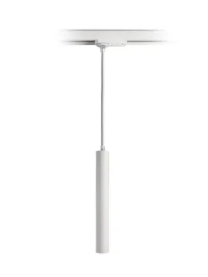 LED závěsné svítidlo Slim 1fázová lišta, bílé, hliník, 5 W, 2 700 K Vysoce Kvalitní