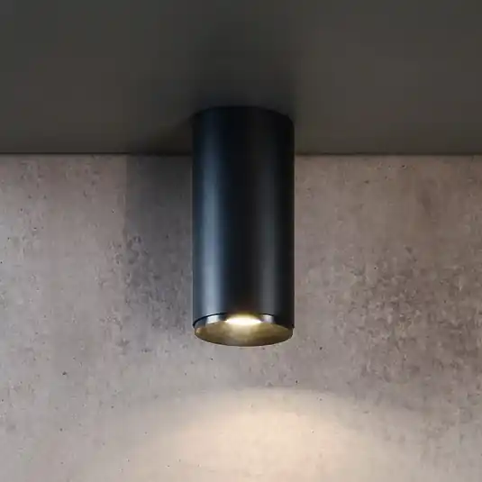 Akční Nabídka LED svítidlo Lucea 6, černé, hliník, 2 700 K