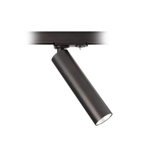 LED kolejnicový spot Slim 1fázový, černý, hliník, 5 W, 2 700 K Cenově Výhodný