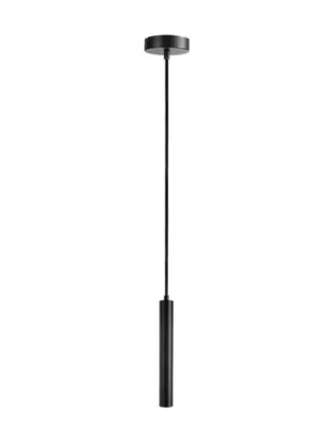 Sleva Závěsné LED světlo Slim, černé, hliník, 2 700 K