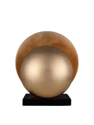 Jen Po Omezenou Doba Globen Lighting stolní lampa ORBIT, mosaz, výška 32 cm