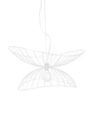 Nová Kolekce Závěsné světlo Globen Lighting RAY, bílé, Ø 70 cm