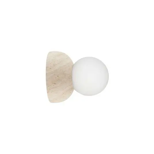 Nejlepší Cena Nástěnné světlo Globen Lighting Torrano, béžové, Ø 13 cm, IP44