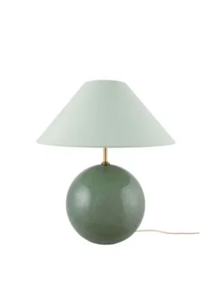Nakupujte Hned Globen Lighting stolní lampa IRIS, zelená, výška 39 cm
