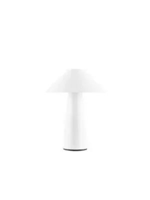 Nejlepší Cena Globen Lighting Akumulátorová stolní lampa Cannes, bílá, 26 cm IP44
