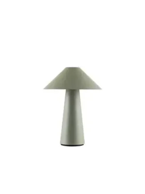 Nejlepší Volba Globen Lighting Akumulátorová stolní lampa Cannes, zelená, 26 cm IP44