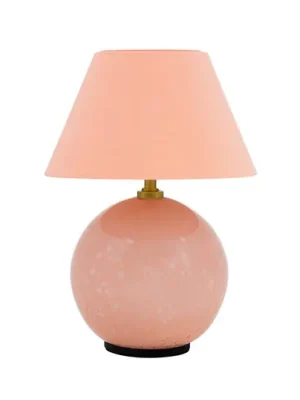 Globen Lighting stolní lampa na baterie IRIS, růžová, výška 23 cm Oblíbený