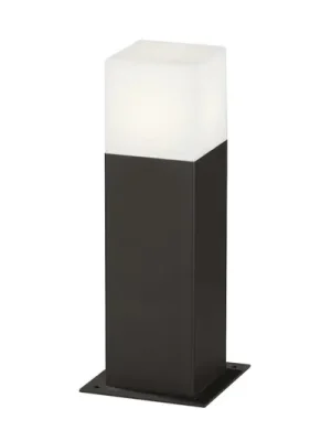 LED podlahová lampa HUDSON, antracitová, výška 30 cm, kov IP44 Sezónní Sleva