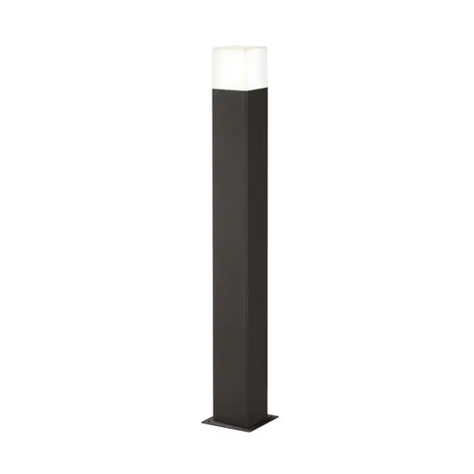 LED osvětlení cesty HUDSON, antracitová barva, výška 80 cm, kov, IP44 Cenově Výhodný