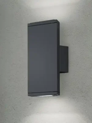 LED venkovní nástěnné svítidlo COLORADO antracitová výška 20 cm kov IP54 Oblíbený