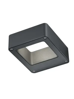 LED venkovní nástěnné svítidlo RENO, antracitová, šířka 12 cm, kov, IP54 Sezónní Sleva