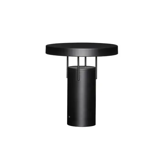 HÜBSCH LED stolní lampa BringMe, matná černá, výška 28 cm Akce