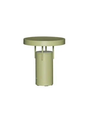 HÜBSCH LED stolní lampa BringMe Mini, zelená, výška 20 cm Nová Kolekce