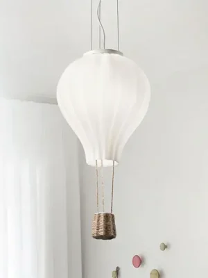 Závěsné světlo Ideal Lux Dream Big, bílé, opálové sklo, Ø 42 cm Oblíbený