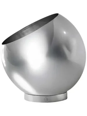 AYTM květináč Globe, Ø 30 cm, stříbrný, nerezová ocel Zlevněný