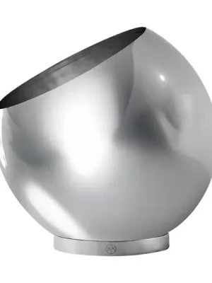 AYTM květináč Globe, Ø 43 cm, stříbrný, nerezová ocel Zlevněný