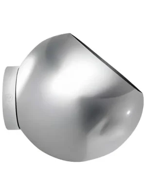 AYTM Nástěnný květináč Globe, Ø 21 cm, stříbrný, nerezová ocel Akční Nabídka