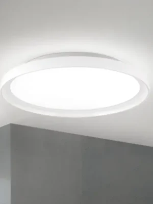 LED stropní svítidlo GAMMA, Ø 40 cm, bílé, dálkové ovládání, CCT stmívatelné Kup Teď