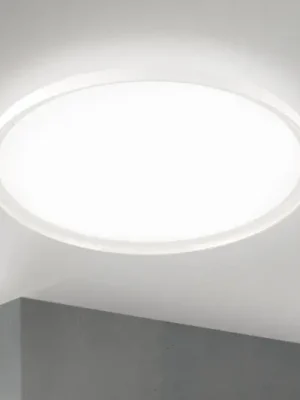 Koupit Online LED stropní svítidlo GAMMA, Ø 60 cm, bílé, dálkové ovládání, CCT stmívatelné