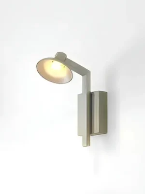 Značkový Lucande LED nástěnné světlo Steve, hliník, 24 cm, USB, stmívatelné
