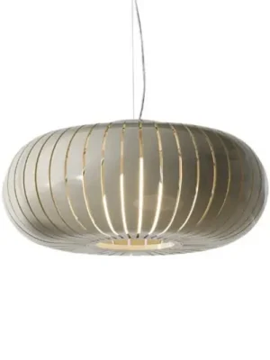 Kartell závěsné světlo Teresa, šedé, Ø 50 cm, E27-LED Sezónní Sleva