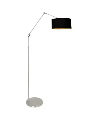 Stojací lampa Prestige Chic ocelová/černá-zlatá výška 250 cm Autentický