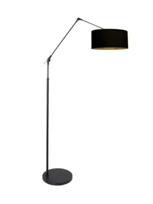 Stojací lampa Prestige Chic černá/černá-zlatá výška 250 cm Must-Have