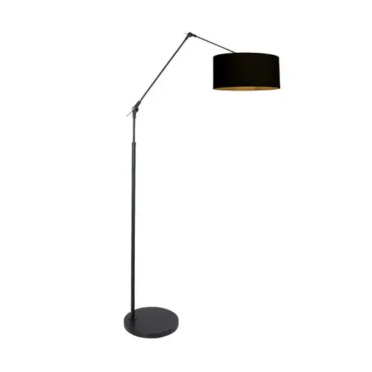 Stojací lampa Prestige Chic černá/černá-zlatá výška 250 cm Must-Have