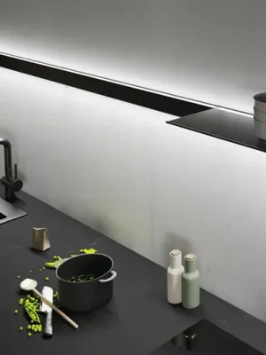LED nástěnné světlo INTERO-LINE, černé, 60 cm, 24 V, CCT Koupit Online