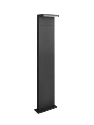 Vrácení Zdarma LED osvětlení cesty Ravi, antracitová barva, výška 100 cm, kov, IP65