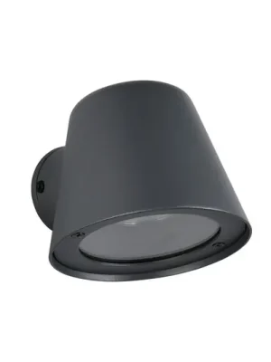 Venkovní nástěnné svítidlo Beni, matná černá, šířka 11 cm, kov Must-Have