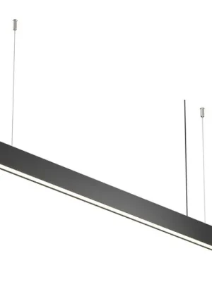 Hit Sezóny Maytoni LED závěsné světlo Basis, černé, CCT, délka 112,5 cm