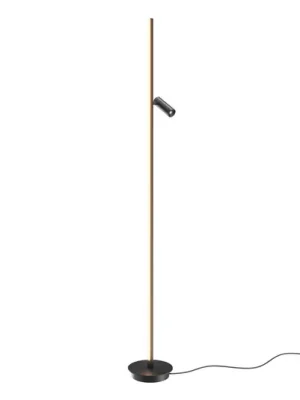 Maytoni LED stojací lampa Thin, černá, hliník, výška 155 cm, stmívatelné Dokud Zásoby Vydrží