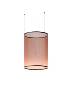 Vibia LED závěsné světlo ARRAY červenohnědé 113x83 válec 927 stmívatelné Cenová Bomba