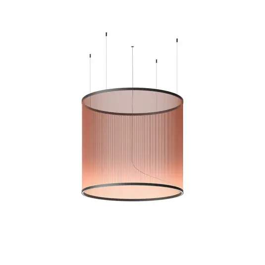Nejprodávanější Vibia LED závěsné světlo ARRAY červenohnědá 113x124 válec 927 stmívatelné