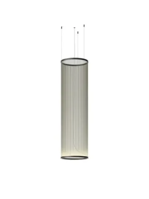 Ověřený Vibia LED závěsné světlo ARRAY zelené 193 x 55 cm válec 927 stmívatelné