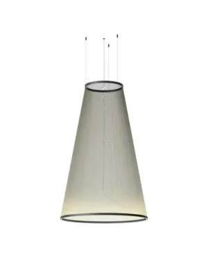 Vibia LED závěsné světlo ARRAY, zelené, 190 x 124 cm kužel 927 stmívatelné Sleva