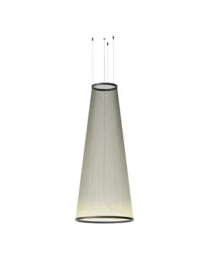Vibia LED závěsné světlo ARRAY, zelené, 191 x 83 cm, kužel 927 stmívatelné Aktuální