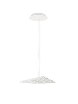 Hit Sezóny Vibia LED závěsné světlo RHYTHM, bílé, 47 x 45 cm, 927 stmívatelné